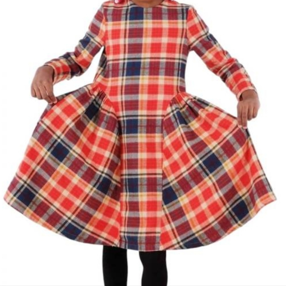 WOLF AND RITA HELIANA PLAID DRESS